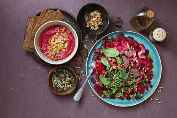 istock Leftover Turkey Pasta with Creamy Beet Sauce 1299807868