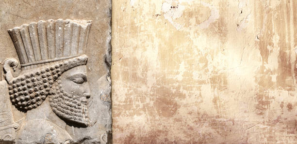 istock Bas-relief with assyrian warriors, Persepolis, Iran 1299815738
