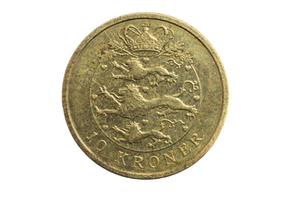 istock 10 danish kroner coin on white isolated background 1299817486