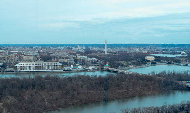 istock Aerial View of Downton Washington DC 1299829282