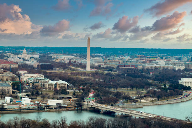 istock Aerial View of Downton Washington DC 1299829289
