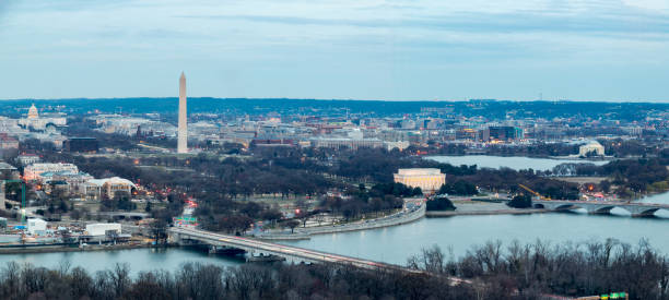 istock Aerial View of Downton Washington DC 1299829301