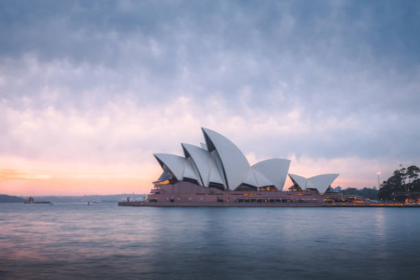 2020-11-21 - North Sydney, NSW, Australia. With more eased restrictions following the pandemic, life returned to 'Normal' in Sydney. This photo shows the Sydney Harbour and Sydney Skyline and the return to normality.