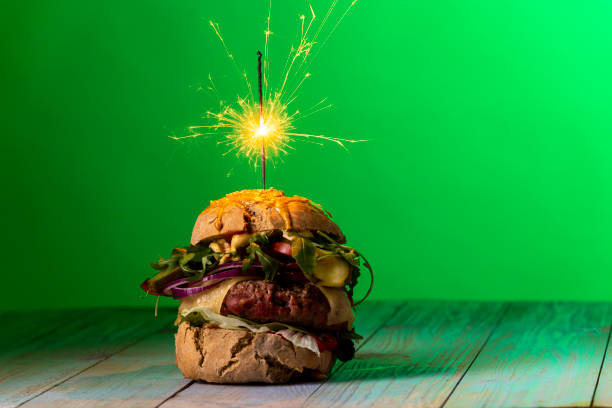 istock home made cheeseburger on dark wood 1299838404