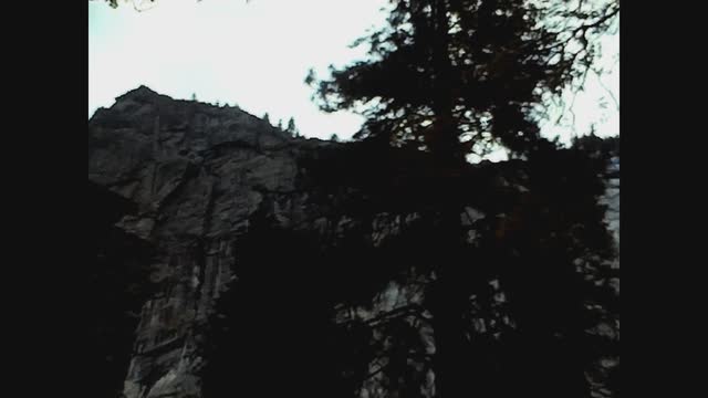 California 1978, Yosemite park view in 70's 12