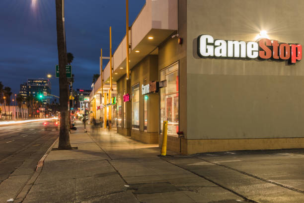 gamestop during january 2021 - reddit imagens e fotografias de stock