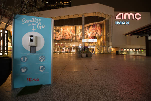 amc theater at westfield century city mall - reddit imagens e fotografias de stock