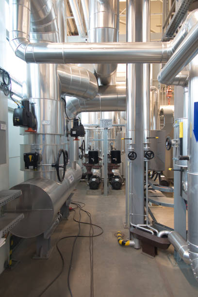istock external pipes and pipes for hot and cold water 1299843477