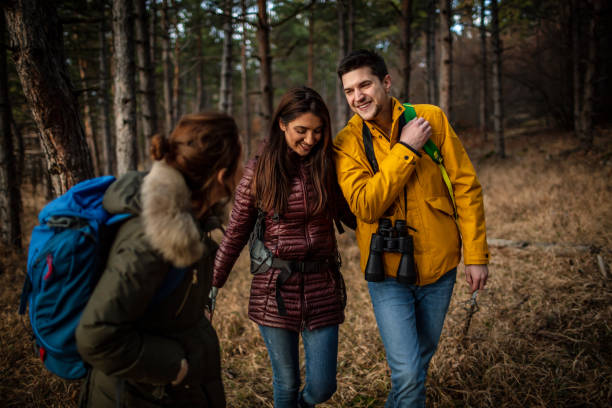 istock Friends hiking in mountain 1299849115