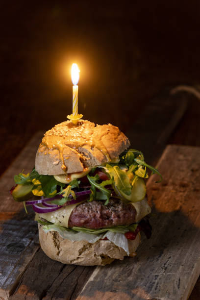 istock home made cheeseburger on dark wood 1299850238