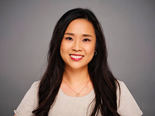istock Studio Portrait of a Korean Woman 1299850369