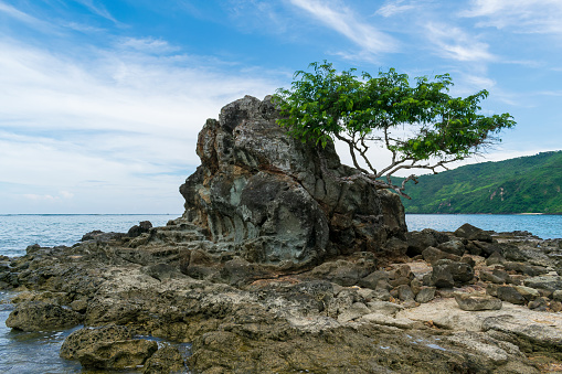 Mandalika beach Lombok island