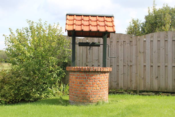 istock a water well in the garden in summer 1299854798