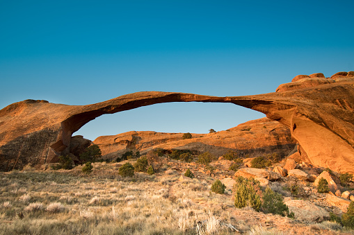 Wilson Arch along Highway 191 near Moab, Utah.