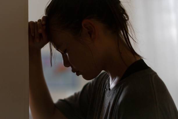 istock Sadness and depression. Women stressed out at home. 1299892261