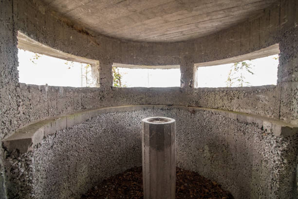 old world war bunker in Slovenia