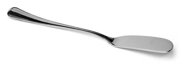 istock Dining knife for fish isolated on white background 1299897817
