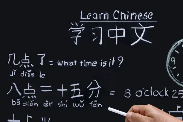 Photo of Learning chinese alphabet 