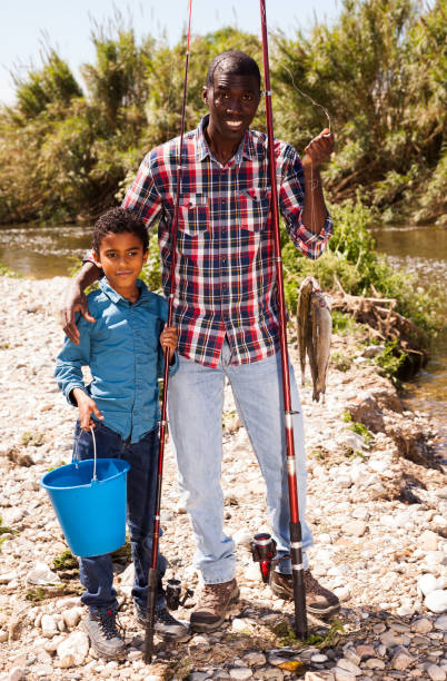 istock Portrait of fishermen 1299902013