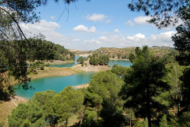 istock Guadalhorce lake, Ardales, Spain. 1299902940