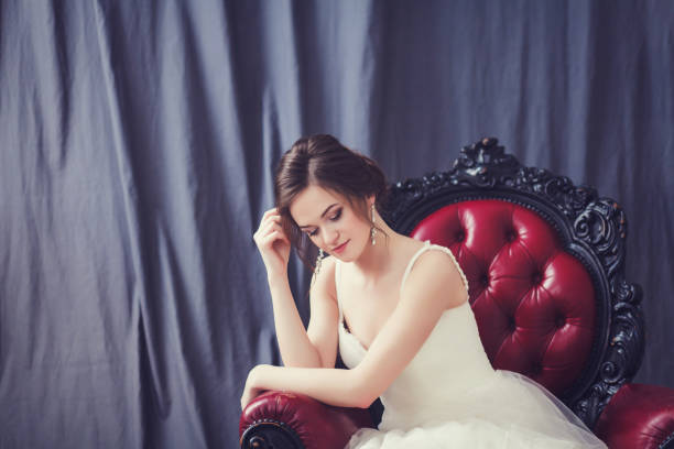 istock portrait of a beautiful bride 1299905938