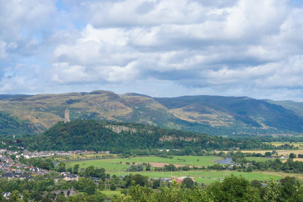 istock View over Stirling and the Wallace Monument in Scotland 1299907833