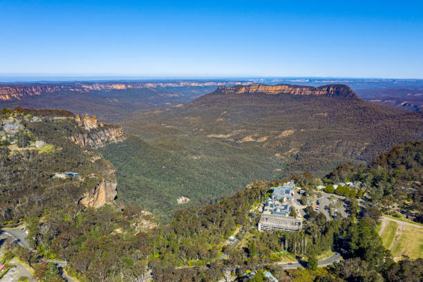 Aerial view of Katoomba