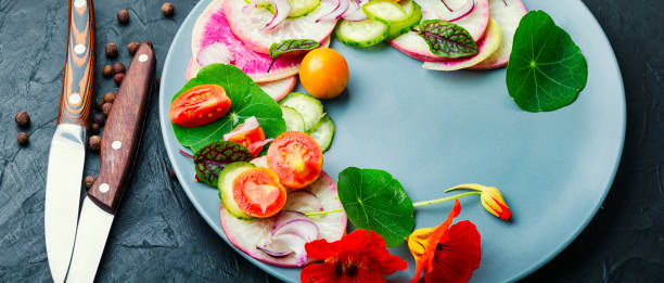 istock Fresh daikon and radish salad 1299926182