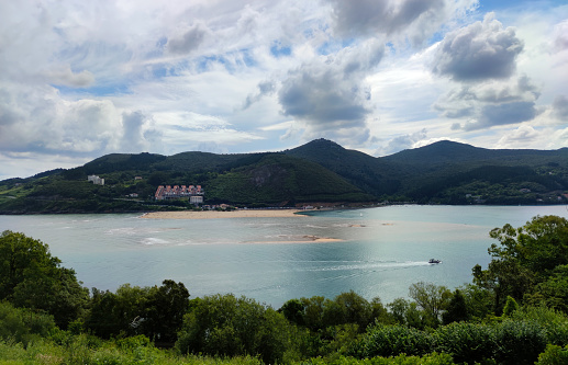 Bay of Mundaca in Basque country