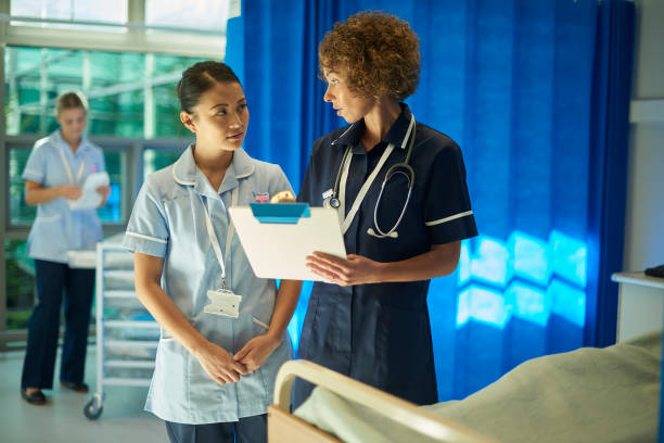 istock senior nurse on the ward 1299927496