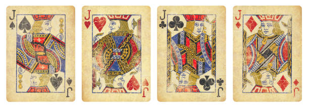 istock Set of Jacks playing cards - isolated 1299929729