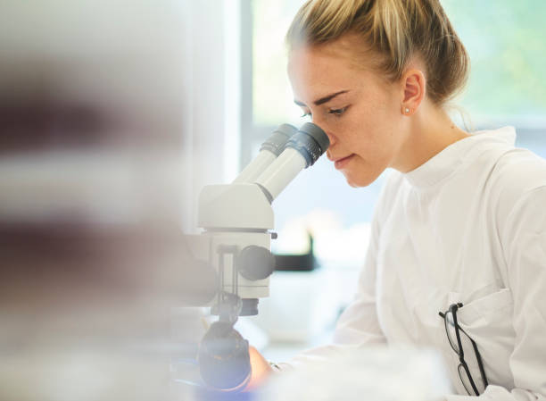 istock laboratory researcher at the microscope 1299930360