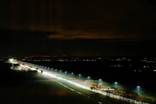 A photo from a Dutch highway above Amersfoort