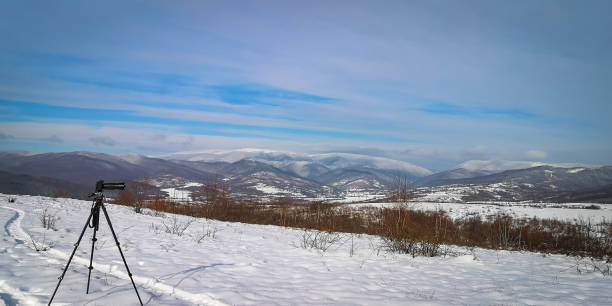 istock Shooting a landscape in the winter Carpathians 1299935315