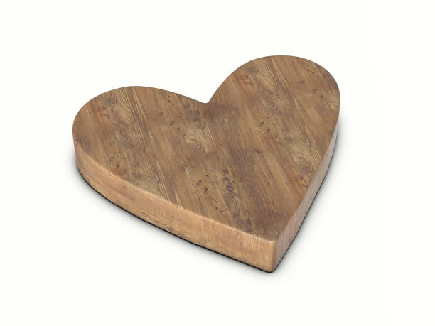 istock Wood heart symbol 1299937309