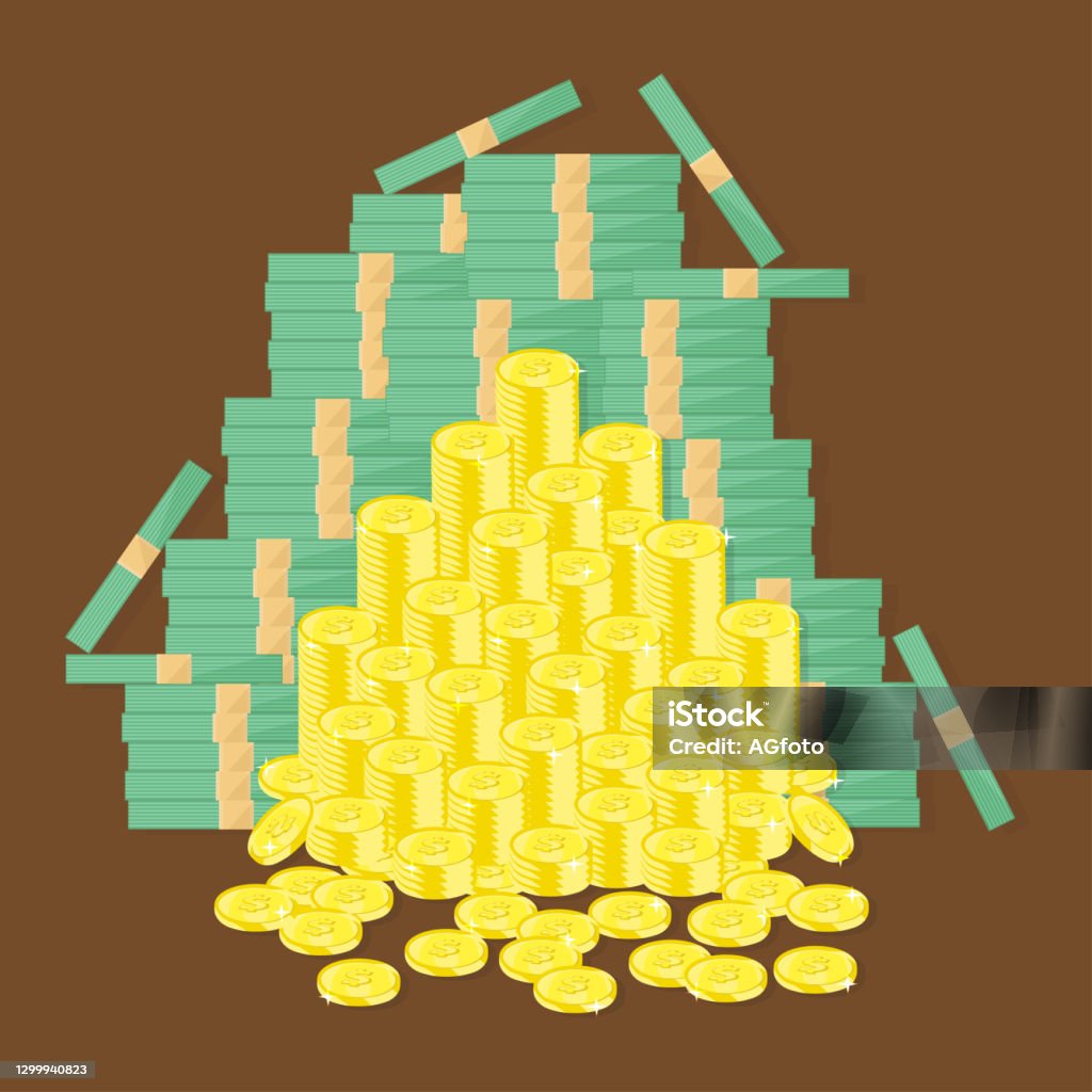 Basic Money Vector Money Vector Stock Illustration - Download Image Now - Banking, Bundle ...