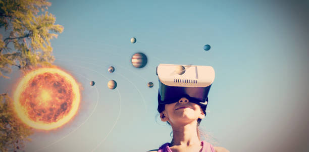istock Composite image of graphic image of various planets with sun 1299948027