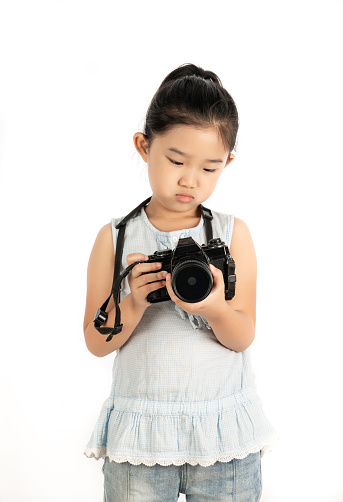 Little Photographer Review on White Background