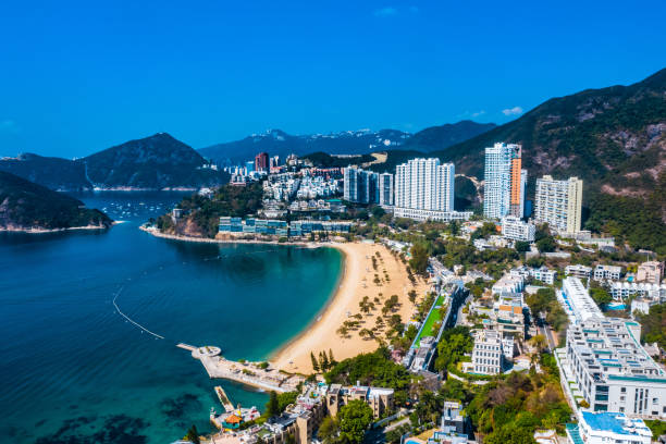 Drone view of Repulse Bay, Hong Kong