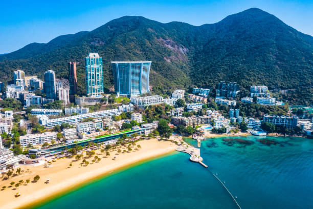 istock Drone view of Repulse Bay, Hong Kong 1299960079