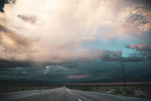 istock A long straight road in Nevada 1299967772