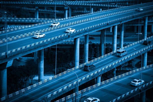 istock The intersecting multi-storey overpass in Chongqing, China 1299967917
