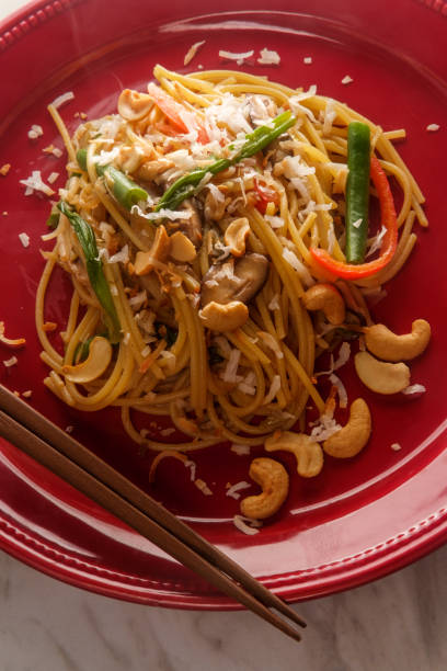 istock Cashew Coconut Lo Mein 1299970212