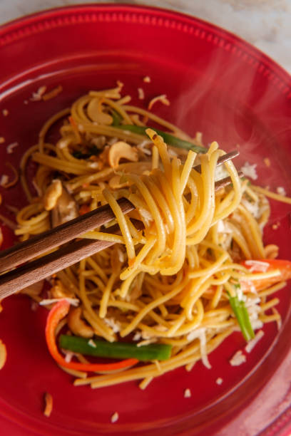 Cashew Coconut Lo Mein
