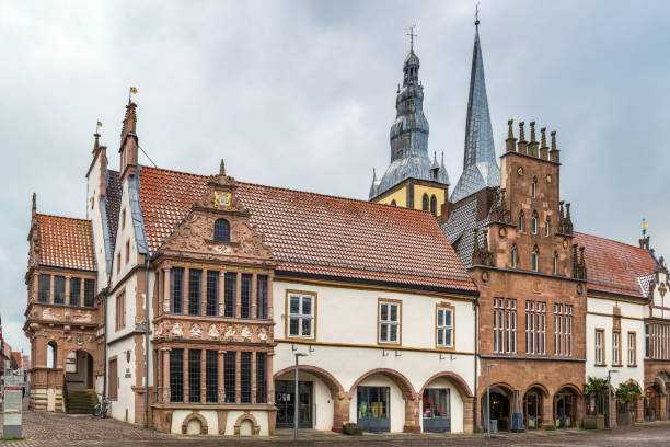 istock Market Square of Lemgo, Germany 1299970348