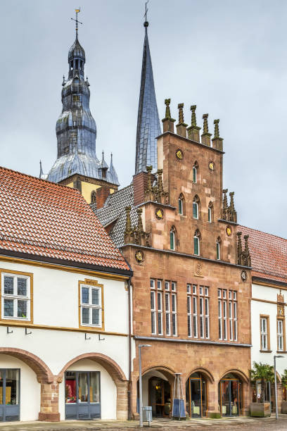 istock Market Square of Lemgo, Germany 1299970623