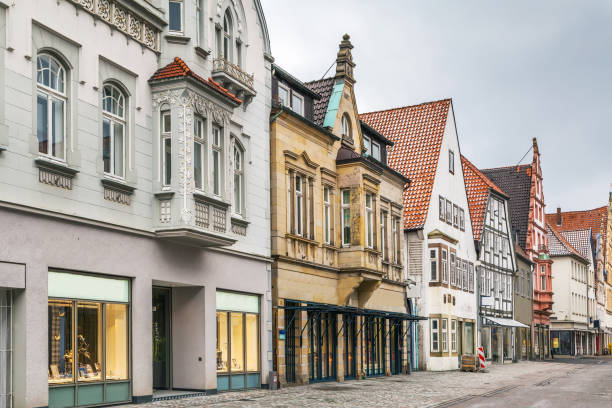 istock Street in Lemgo, Germany 1299970763