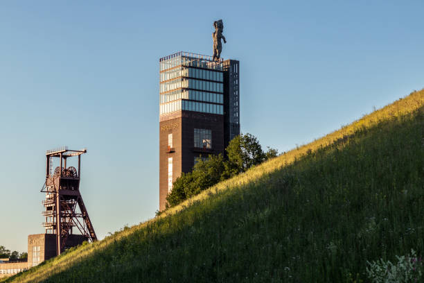 nordsternpark en gelsenkirchen - color image gelsenkirchen ruhr architecture fotografías e imágenes de stock