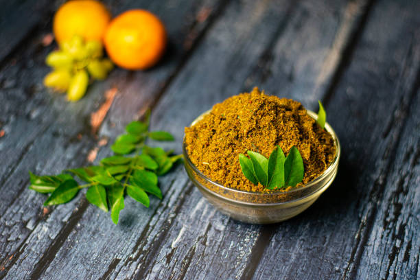 south Indian dish curry leaves powder