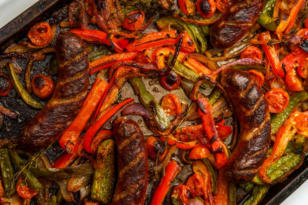 Sausage Peppers Onions Pan